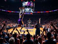 米兰体育培训-湖人队主场击败灰熊，哈登砍下27分刷新个人纪录，保罗缺阵无力回天