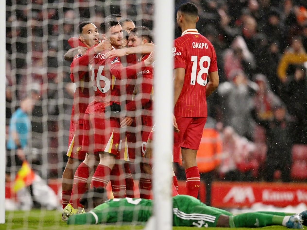 利物浦攻防俱佳，主场大胜保持不败