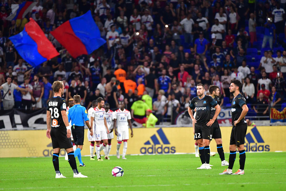 马赛主场与里昂战平，保持不败的纪录