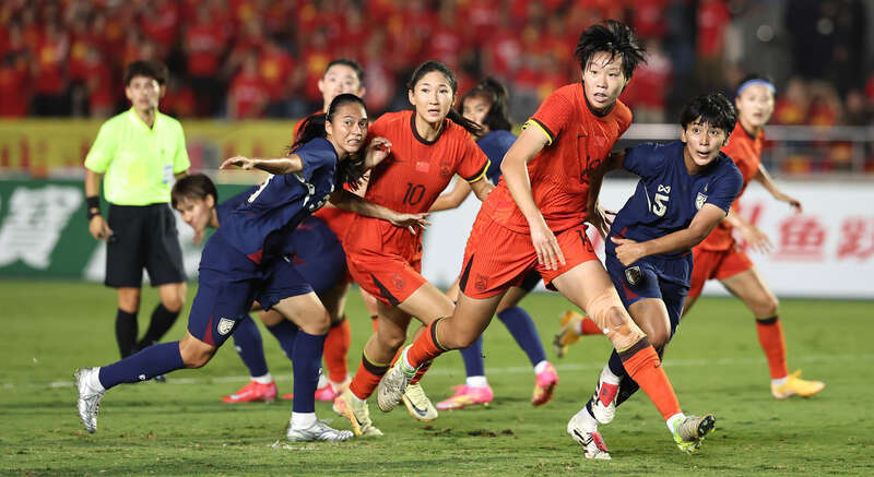 女足锦标赛,中国队获得胜利 女足锦标赛,中国队获得胜利