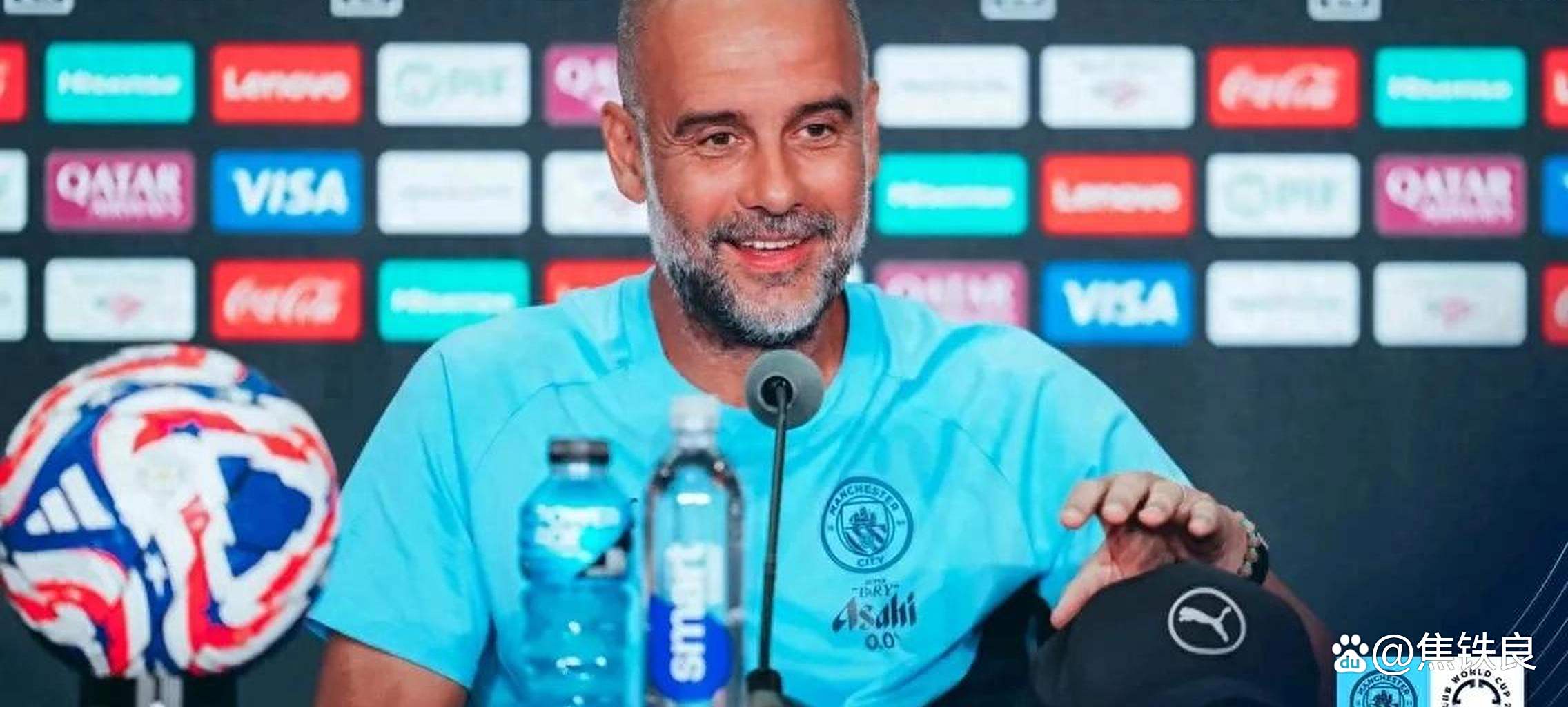 包含曼城主教练公开战术秘诀，赞扬球队士气高昂的词条